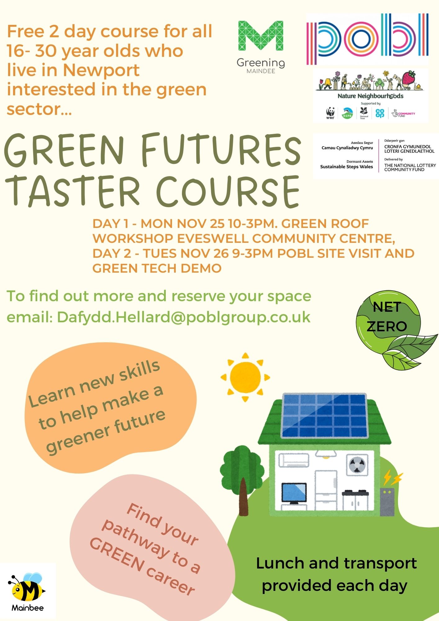 Green Futures Workshop poster